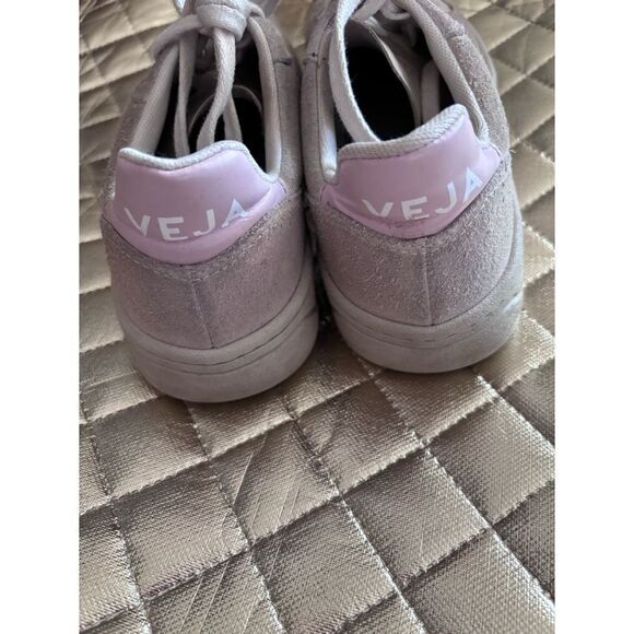 Vega Suede V-10 Sneakers in Fluorescent pink Size 9 - Picture 6 of 12